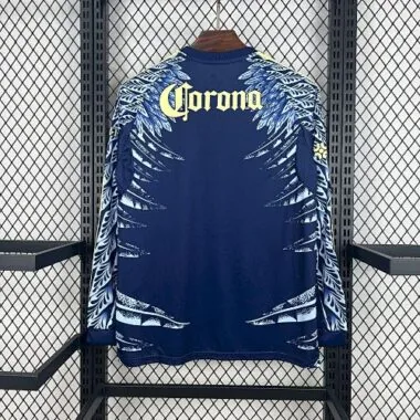 25-26 Amerika uitwedstrijd-voetbalshirt met lange mouwen