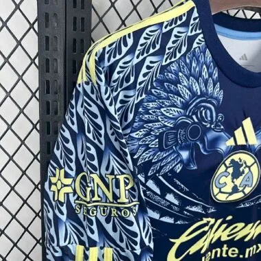 25-26 Amerika uitwedstrijd-voetbalshirt met lange mouwen