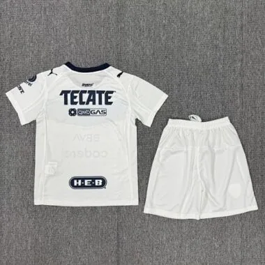 25-26 Monterrey Away Kids Kit Soccer