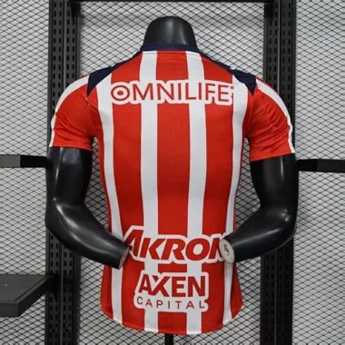 25-26 Chivas Home Kit Player Version Soccer AAAAJersey Yupoo