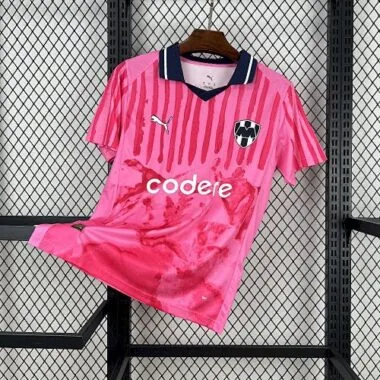 25-26 Monterrey Pink Special Edition Kit Soccer AAAAJersey Yupoo
