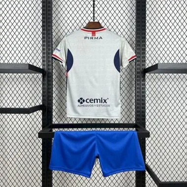 25-26 Cruz Azul Away Kid Kits Youth Apparels Soccer AAAAJersey Yupoo
