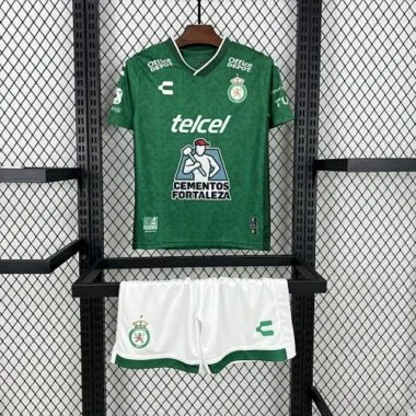 25-26 Leon Home Kid Kits Soccer AAAAJersey Yupoo
