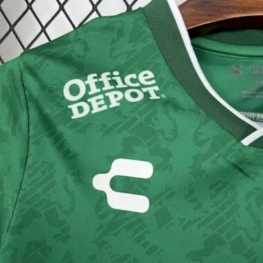 25-26 Leon Home Kid Kits Soccer AAAAJersey Yupoo