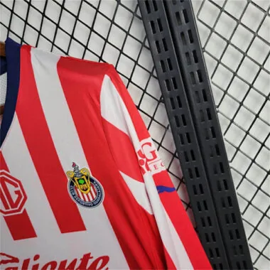 24-25 Chivas Home Long Sleeve Soccer AAAAJersey