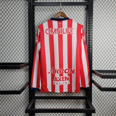 24-25 Chivas Home Long Sleeve Soccer AAAAJersey