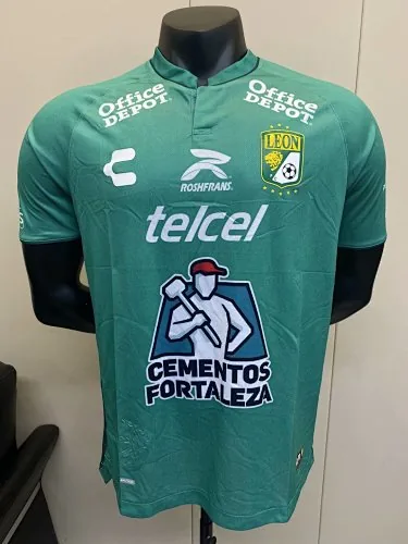 23-24 Leon Home Player Version Soccer AAAAJersey