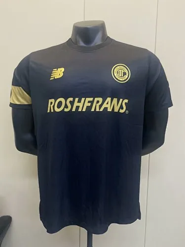 23-24 Toluca Third Black Kit Player Version Soccer AAAAJersey