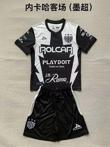 24-25 Necaxa Away Kids Kit Soccer AAAAJersey