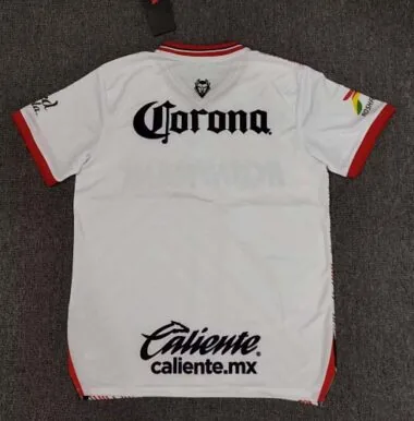 24-25 Toluca Away White Kit Soccer AAAAJersey