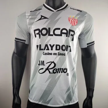 24-25 Necaxa Away White Kit Player Version Soccer AAAAJersey