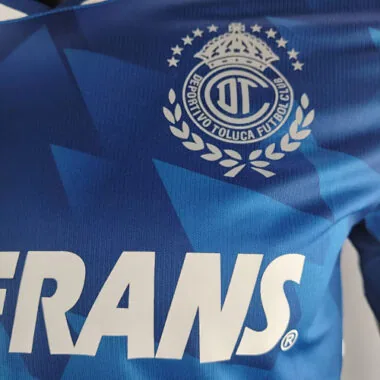 24-25 Toluca Third Blue Kit Player Version Soccer AAAAJersey