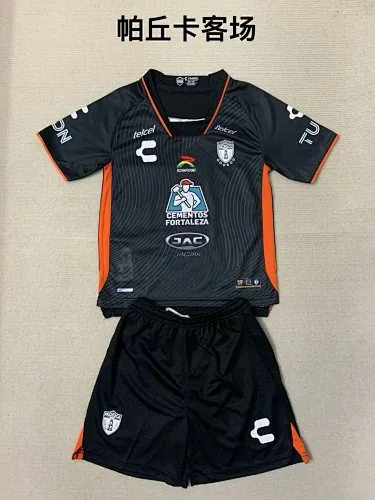 23-24 Pachuca Away Kids Kit Soccer AAAAJersey