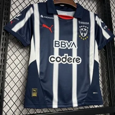 24-25 Monterrey Home Kid Kits Youth Apparels Football AAAAJersey Yupoo