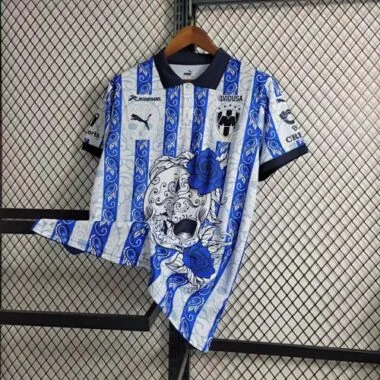 23-24 Rayados Monterrey Day of the Dead Halloween Kit Special Edition Shirt Soccer Jerseys Yupoo