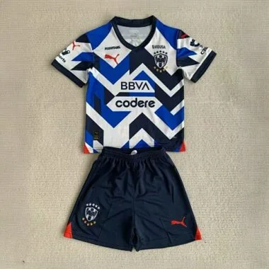 23-24 Rayados Monterrey Third Kids Kits Children Shirt Soccer Jerseys Yupoo