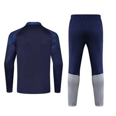 23-24 Rayados Monterrey Navy Jacket Suits Long Sleeve Kits Soccer Jerseys