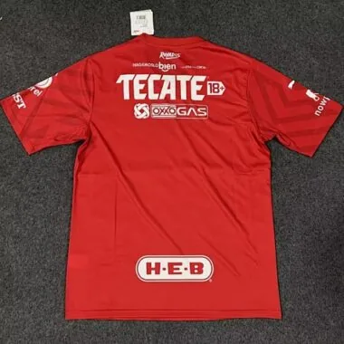 23-24 Rayados Monterrey Goalkeeper Red Kit Soccer Jerseys Yupoo