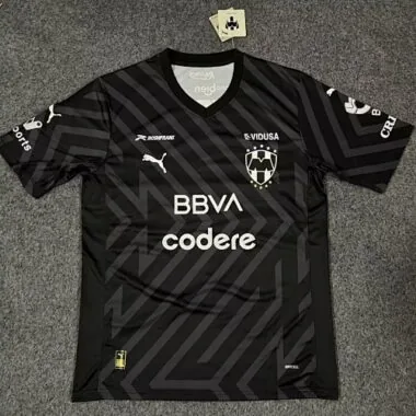 23-24 Rayados Monterrey Goalkeeper Black Kit Soccer Jerseys Yupoo