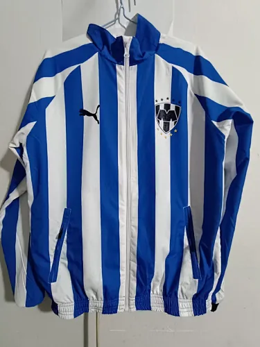 23-24 Monterrey Reversible Blue Windbreak Both-Sides Jackets Soccer Jerseys Yupoo