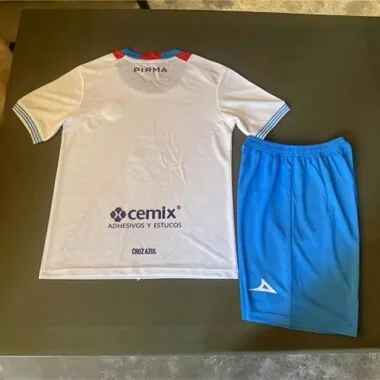 24-25 Cruz Azul Away Kid Kits Youth Apparels Sport AAAAJersey Yupoo