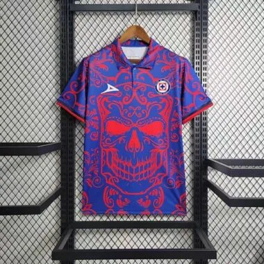 23-24 Cruz Azul Day of the Dead Special Edition Shirt Cheap Soccer Jerseys