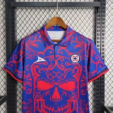 23-24 Cruz Azul Day of the Dead Special Edition Shirt Cheap Soccer Jerseys