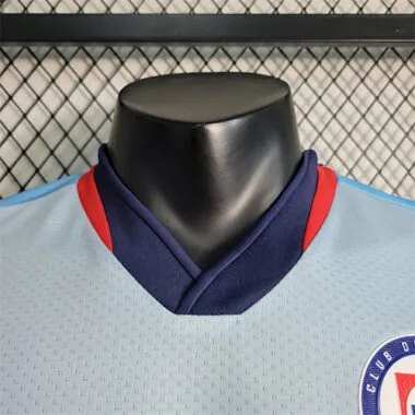 23-24 Cruz Azul Away Light Blue Kit Player Version Shirt Football Jerseys