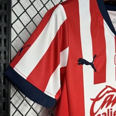 24-25 Chivas Guadalajara Home Kid Kits Youth Apparels AAAAJersey Wholesale Yupoo