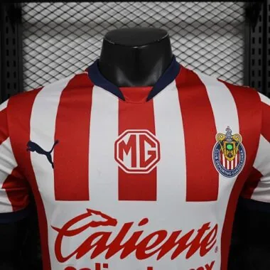 24-25 Chivas Guadalajara Home Kit Player Version Shirt Football