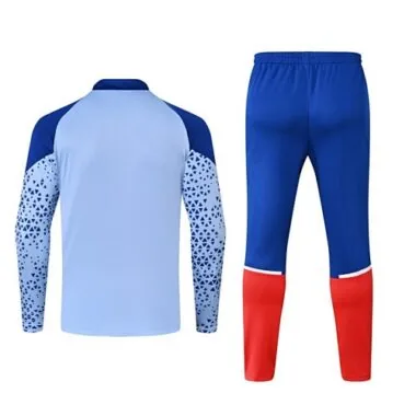 23-24 Chivas Guadalajara Training Suits Blue Long Sleeve Jackets Cheap Jerseys