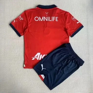 23-24 Chivas Guadalajara Kids Home Kits Cheap Jerseys