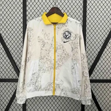 2024 Club America Trench Coat Reversible Windbreaker Double-Sides Jacket Soccer AAAAJersey Yupoo