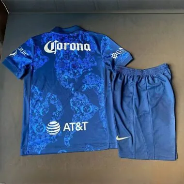 24-25 Club America Away Kid Kits Youth Apparels Sport AAAAJersey Yupoo