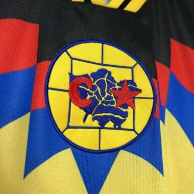 95-96 America RTW Yellow Retro Kit Vintage Shirt Sport AAAAJersey Yupoo