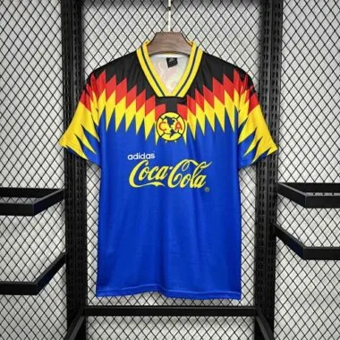 95-96 Club America Away Retro Kit Vintage Shirt Sport AAAAJersey Yupoo
