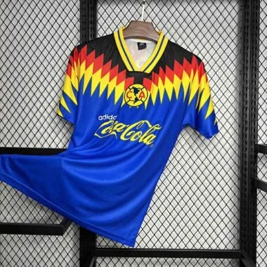 95-96 Club America Away Retro Kit Vintage Shirt Sport AAAAJersey Yupoo