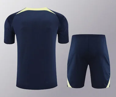24-25 Club America trainingspakken, marineblauwe tenues, voetbalshirts