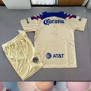 23-24 Club América Home Kids Kits Children Suits Soccer Jerseys Yupoo