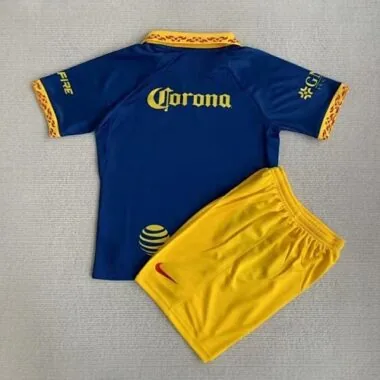 23-24 Club América Away Kids Kits Children Suits Soccer Jerseys Yupoo