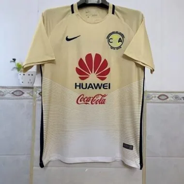 16-17 Club America Home Retro Kit Centennial Vintage Shirt Soccer Jerseys Yupoo
