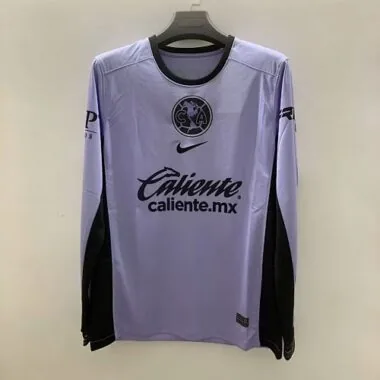 23-24 Club de Futbol America Third Kit Long Sleeve Purple Cheap Jersey Yupoo