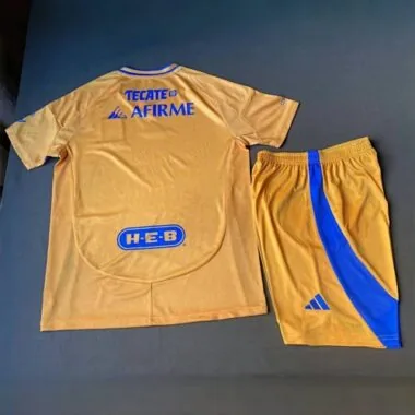24-25 Tigres UANL Home Kid Kits Youth Apparels Sport AAAAJersey Yupoo