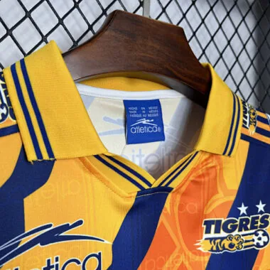 97-98 Tigres UANL Home Retro Kit Vintage Shirt Sport AAAAJersey Yupoo