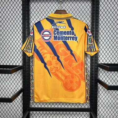 97-98 Tigres UANL Home Retro Kit Vintage Shirt Sport AAAAJersey Yupoo