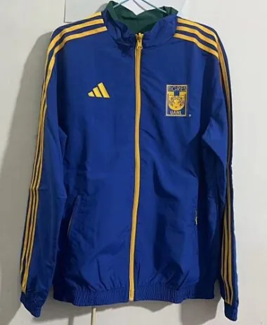 23-24 Tigres UANL Both Windbreaker Jackets Yupoo(1)