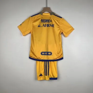 23-24 Kids Tigres UANL Home Soccer Jerseys