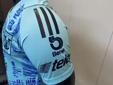 23-24 Tigres UANL - Equipamento de Edição Especial, Versão de Jogador, Camisola Azul de Futebol