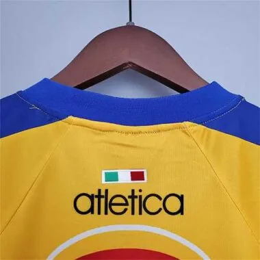 01-02 Camisetas de fútbol del Tigres UANL (equipo local, diseño retro)