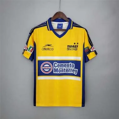 99-00 Tigres UANL Home Retro Kit Soccer Jerseys Yupoo